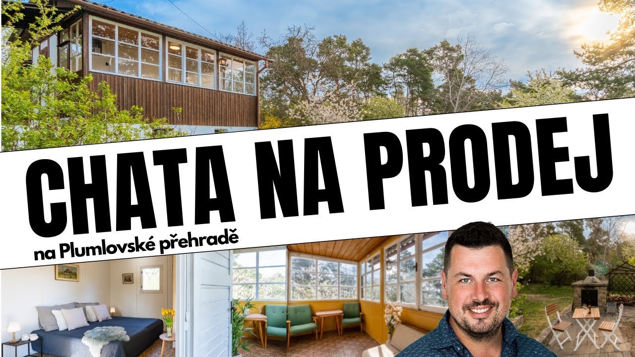 Spustit video Chata na prodej na Plumlovské přehradě